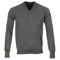 Galvin Green Clive Sweater Grey Melange