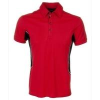 Galvin Green Matthew Polo Shirt Electric Red/Black/White