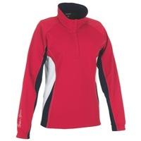 Galvin Green Becky Ladies Half Zip Windstopper Electric Red/Midnight Blue