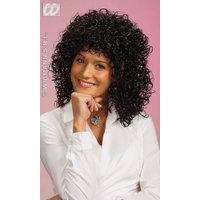 Gabrielle Black Wig For Hair Accessory Fancy Dress