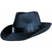 gangster satin black 20s 30s gangster hats caps headwear for fancy dre ...
