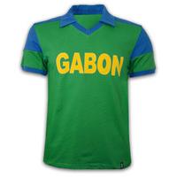 gabon 1980s short sleeve retro shirt 100 cotton