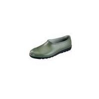Garden galoshes with fabric lining,  r olive, in various sizes