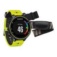 garmin forerunner 230 gps watch bundle with heart rate monitor yellow