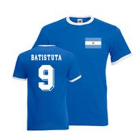 gabriel batistuta argentina ringer tee blue