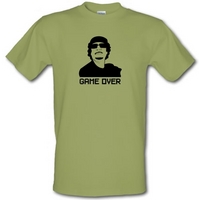 Game Over Gaddafi male t-shirt.