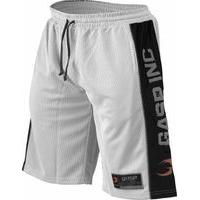 GASP #1 Mesh Shorts Large White/Black