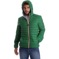 gaud jeans 71bu35036 down jacket man verde mens coat in green