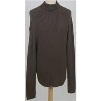 gap size xl brown wool jumper