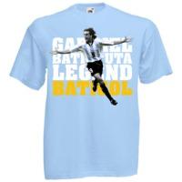 gabriel batistuta argentina legend t shirt sky kids