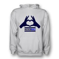 Gareth Bale Incredibale Hoody (white)