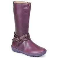 Garvalin TARDA girls\'s Children\'s High Boots in purple