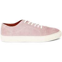 garment project classic lace suede trainers dusty pink mens shoes trai ...