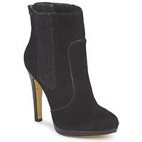 gas ottavia womens low ankle boots in black