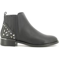 gaudi v64 64863 ankle boots women black womens mid boots in black