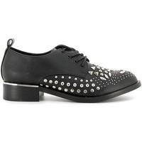 gaudi v64 64860 lace up heels women womens walking boots in black