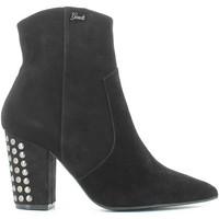 gaudi v54 64373 ankle boots women womens mid boots in black