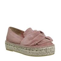 Gaimo for OFFICE Toro Knot Wedge PINK SUEDE