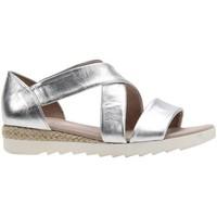 gabor promise womens sandals womens sandals in silver