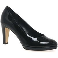 gabor splendid womens high heel court shoes womens court shoes in blac ...