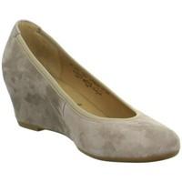 gabor sacchetto keil womens court shoes in beige