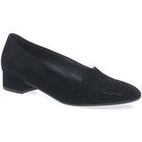 gabor shape womens casual slip on shoes womens court shoes in blue