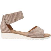 Gabor 64.570 Penny Women\'s Velcro Wedge Sandal women\'s Sandals in BEIGE