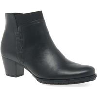 gabor ribbert womens ankle boots womens low ankle boots in black