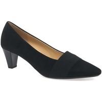 gabor folky womens court shoes womens court shoes in black