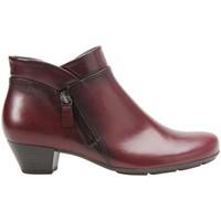gabor emilia womens ankle boots womens low ankle boots in red