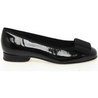 gabor assist womens bow trim ballerina flats womens shoes in black