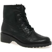 gabor cranleigh womens lace up ankle boots womens mid boots in black