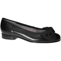 Gabor Amy Bow Trim Womens Ballerina Pumps women\'s Shoes (Pumps / Ballerinas) in black