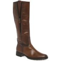 gabor louisa m womens long boots womens high boots in brown