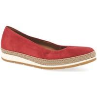 Gabor Bridget Womens Casual Pumps women\'s Espadrilles / Casual Shoes in red