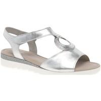 gabor ellis womens casual sandals womens sandals in silver