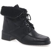 gabor rayce womens warm lined leather ankle boots womens mid boots in  ...