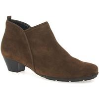 gabor trudy womens ankle boots womens mid boots in brown