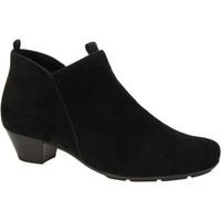 gabor trudy womens ankle boots womens mid boots in black