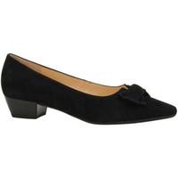 gabor blondel womens casual shoes womens court shoes in black