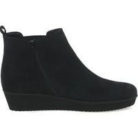 gabor ghost womens wedged ankle boots womens low ankle boots in black