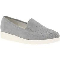 gabor angela womens casual shoes womens slip ons shoes in grey