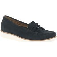 gabor isabelle womens casual shoes womens loafers casual shoes in blue