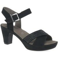 gabor ransom womens casual sandals womens sandals in black