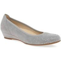gabor arya womens casual shoes womens shoes pumps ballerinas in grey