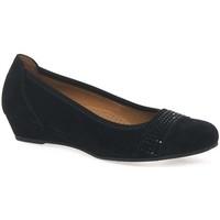 gabor aylesford womens wide fit wedge pumps womens shoes pumps balleri ...