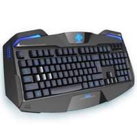 Gaming Keyboard Auroza Black