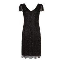 gatsbylady downton abbey flapper dress in black