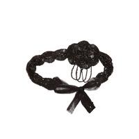 Gatsbylady Charleston Headband in Black