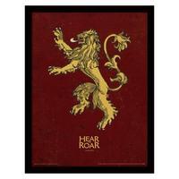 Game Of Thrones Framed Print Lannister 16 x 12